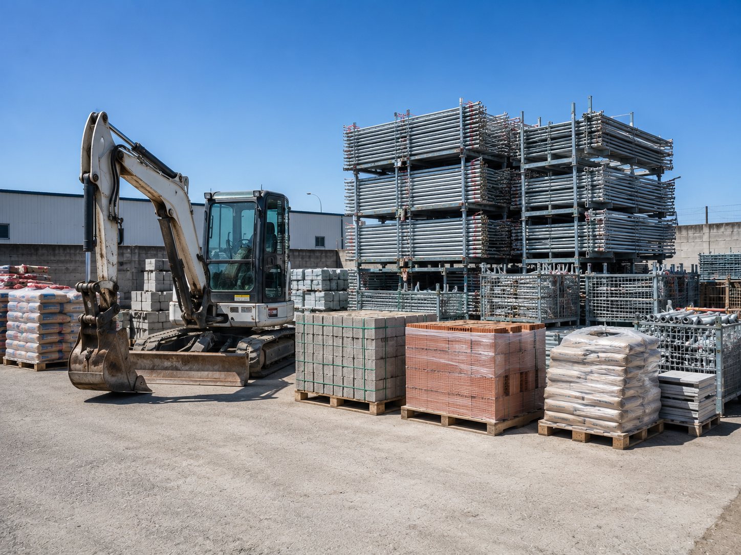 Material y maquinaria de construcción